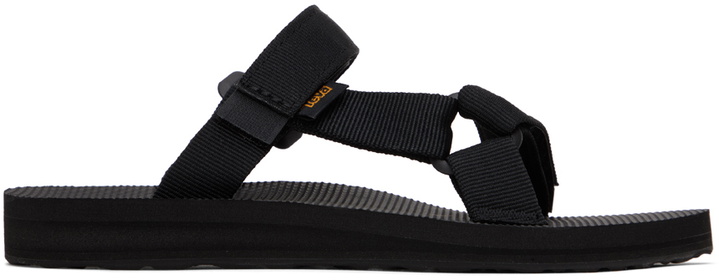 Photo: Teva Black Universal Slides