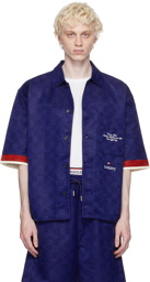 Tommy Jeans Navy Checkerboard Shirt