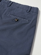 Peter Millar - Somerset Slim-Fit Cotton-Blend Twill Shorts - Blue