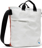 ADER error White & Orange Trace Bucket Bag