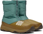 UNDERCOVER Brown The North Face Edition Soukuu Nuptse Boots