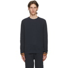 Paul Smith Navy Striped Long Sleeve T-Shirt