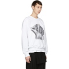 Sasquatchfabrix. White Leopard Pilling Sweatshirt