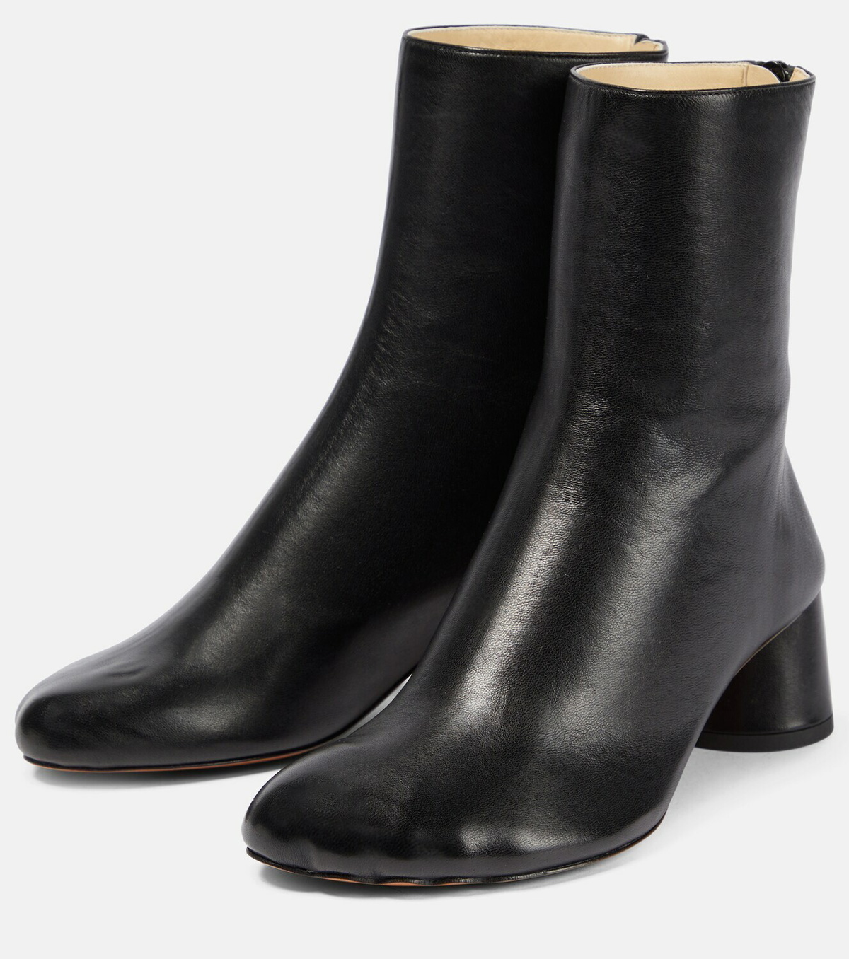 Proenza Schouler Sculpt leather ankle boots Proenza Schouler