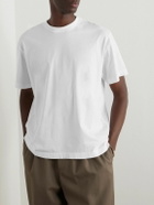 SSAM - Charlie Organic Cotton-Jersey T-Shirt - White