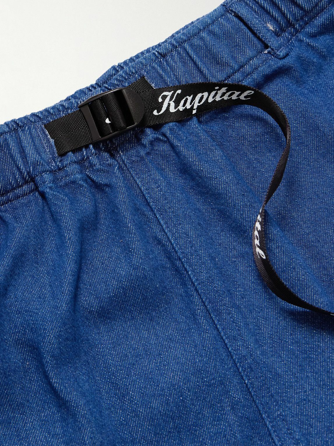 Belted Easy Denim Shorts main image 1
