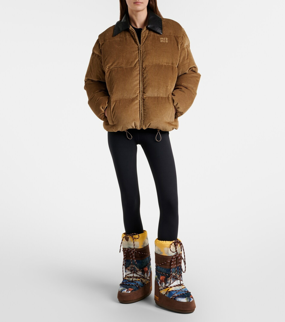 Moon Boot x Guest in Residence Icon High snow boots
