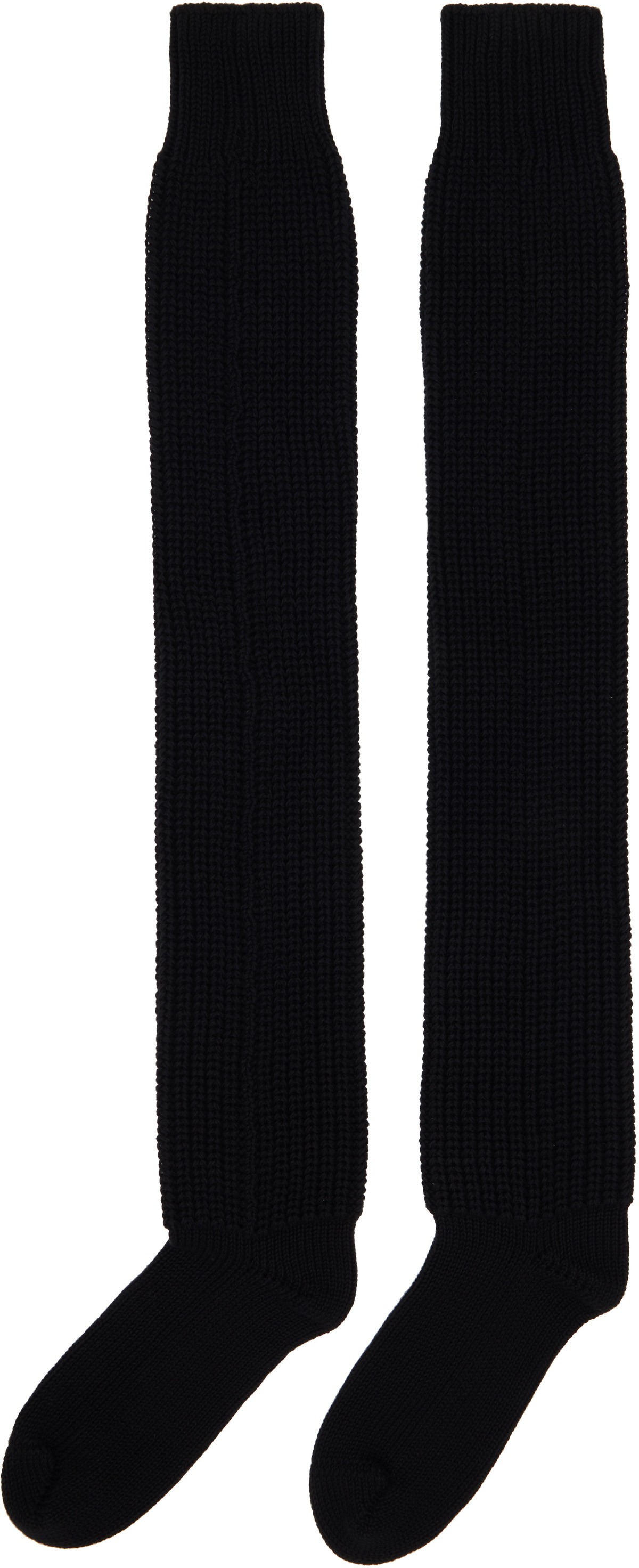 Rick Owens Moncler + Rick Owens Black Hiking Socks