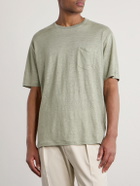 Ralph Lauren Purple label - Linen-Jersey T-Shirt - Green