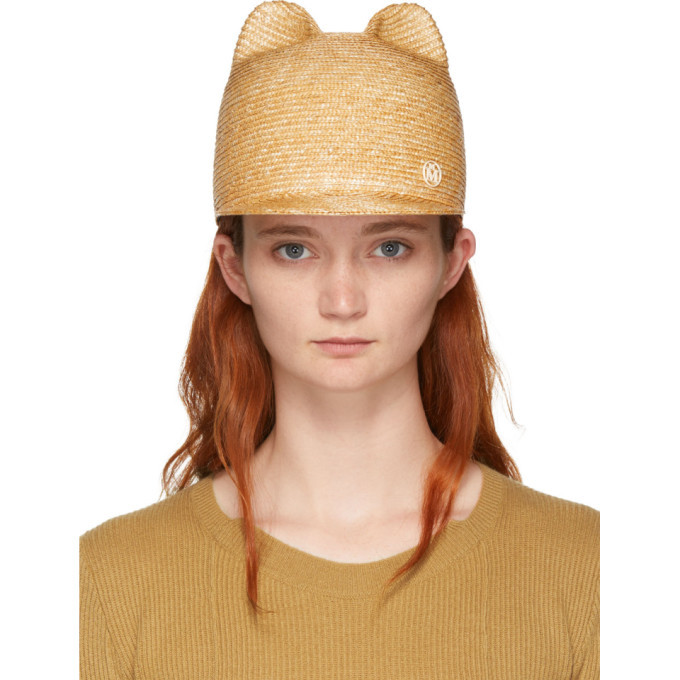 ハット Maison Michel 'Jamie' hat Jamie, Cap in navy felt - Maison Michel Paris.