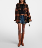 Veronica Beard Leather knee-high boots