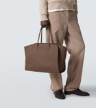 The Row Marlo leather tote bag