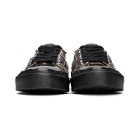 Article No. Black and Brown Vulcanized Low-Top Sneakers