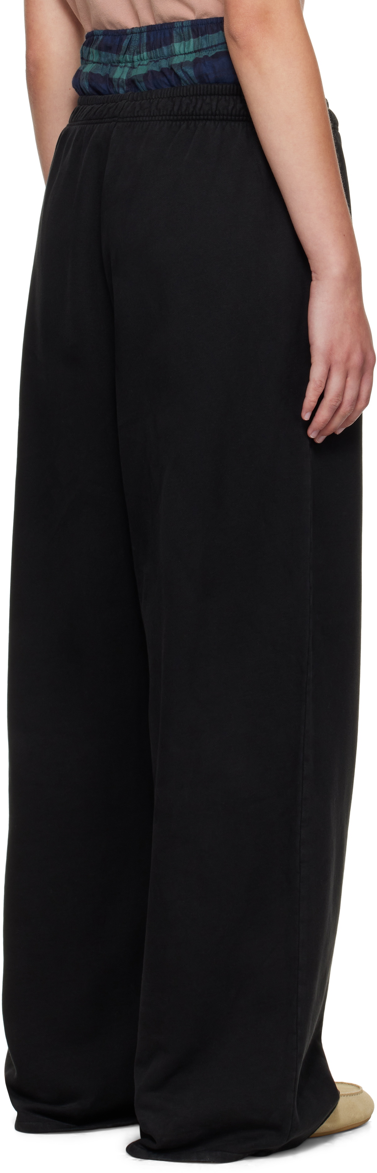 Acne Studios Black Layered Sweatpants
