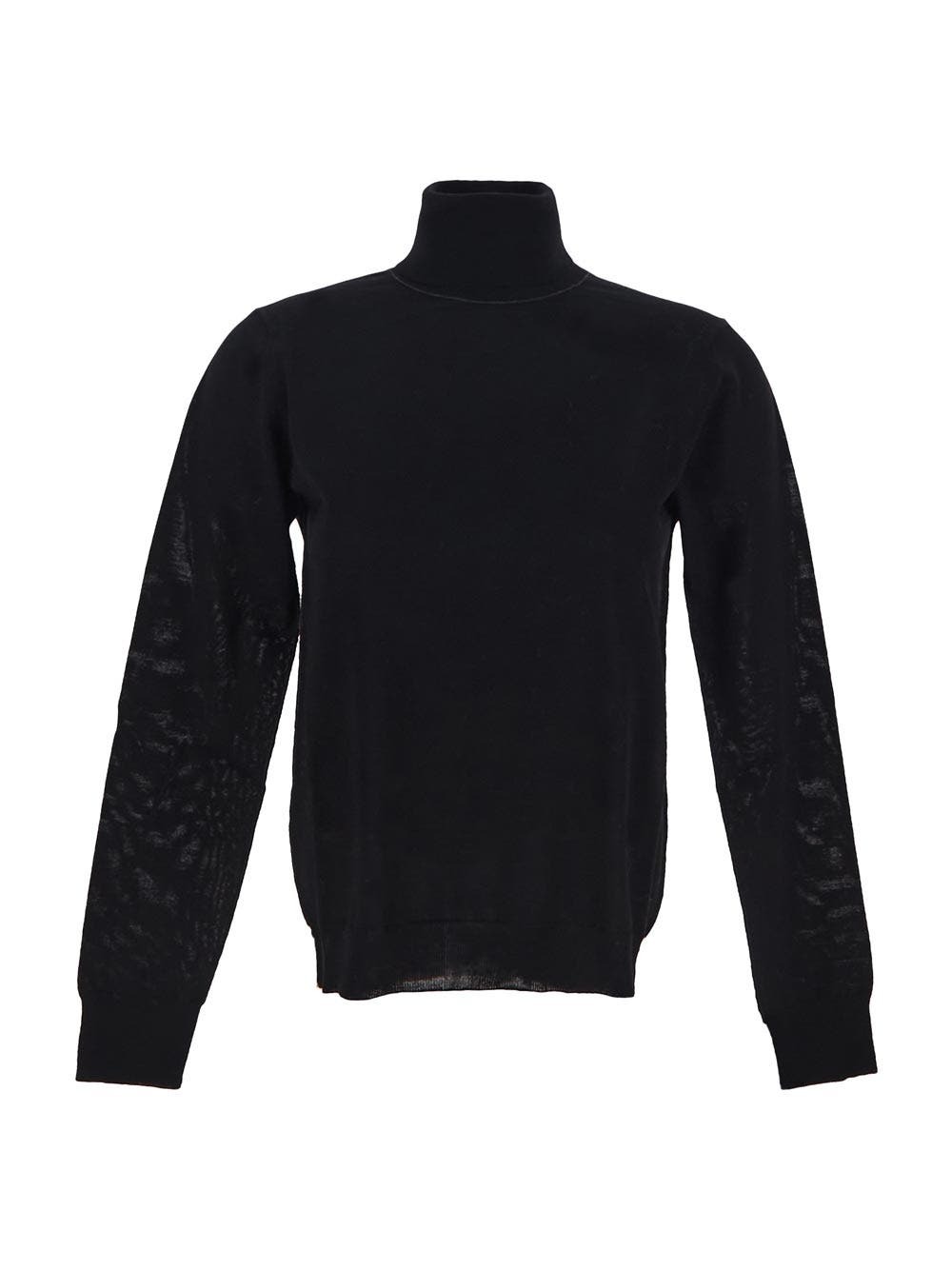 Maison Margiela Work In Progress High Neck Sweater Maison Margiela