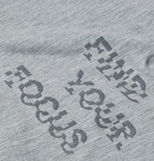 Lululemon - Fast and Free Printed Mélange Breathe Light Mesh T-Shirt - Gray