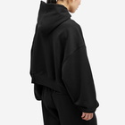 WARDROBE.NYC Women's Oversize Hooded Top in Black