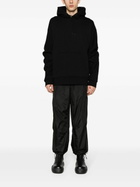 Simone Rocha Black Drawstring Straight-Leg Track Pants