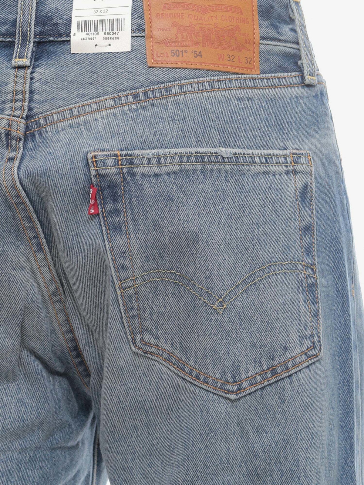 Levi's 501'54 Blue Mens Levi's Red