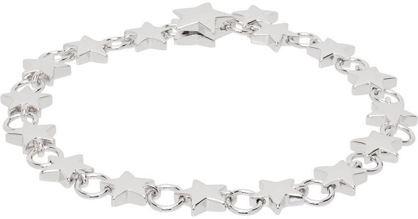 ブレスレット Edge Cut Chain Bracelet #5926 NUMBERING Men's Edge Cut Chain Bracelet in Silver Numbering
