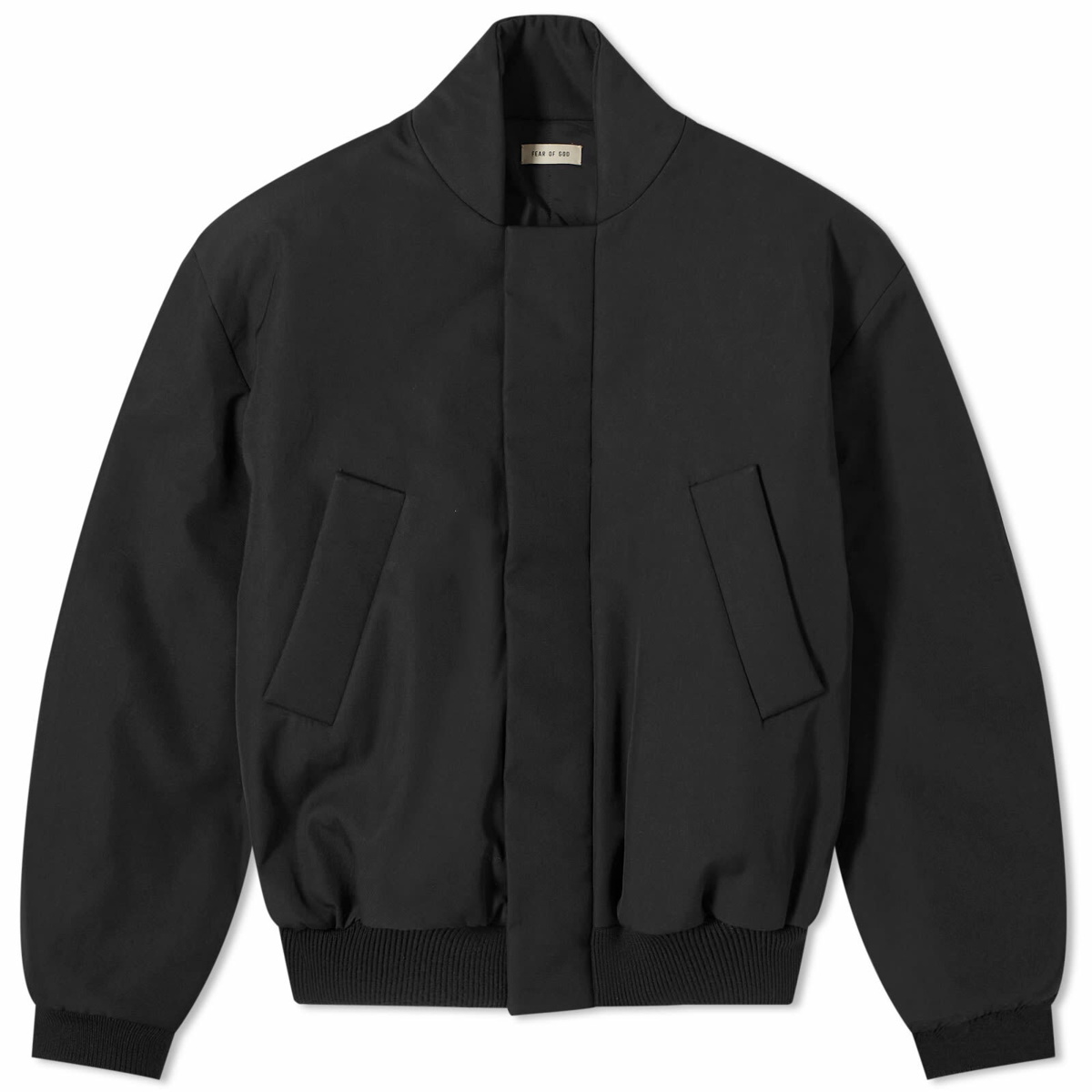 Photo: Fear of God Men's 8th Wool Cotton Bomber Jacket in Black