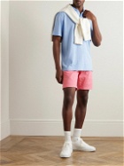 Peter Millar - Concorde Garment-Dyed Stretch-Cotton Twill Shorts - Pink