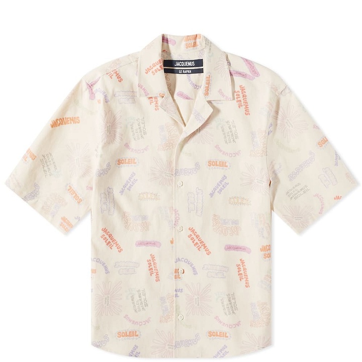 Photo: Jacquemus Men's Multi Tag Vacation Shirt in Print Multi Tags