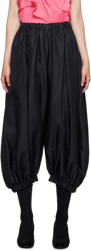 Photo: Comme des Garçons Black Elasticized Trousers