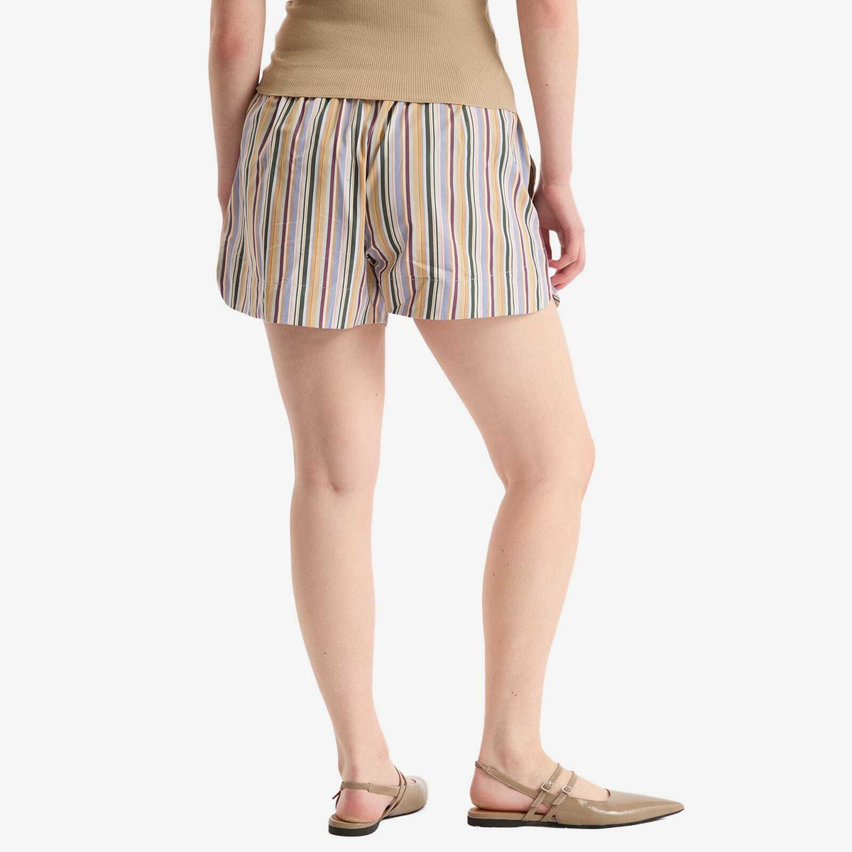 Faithfull The Brand Women's Lonia Shorts in Sifnos Stripe