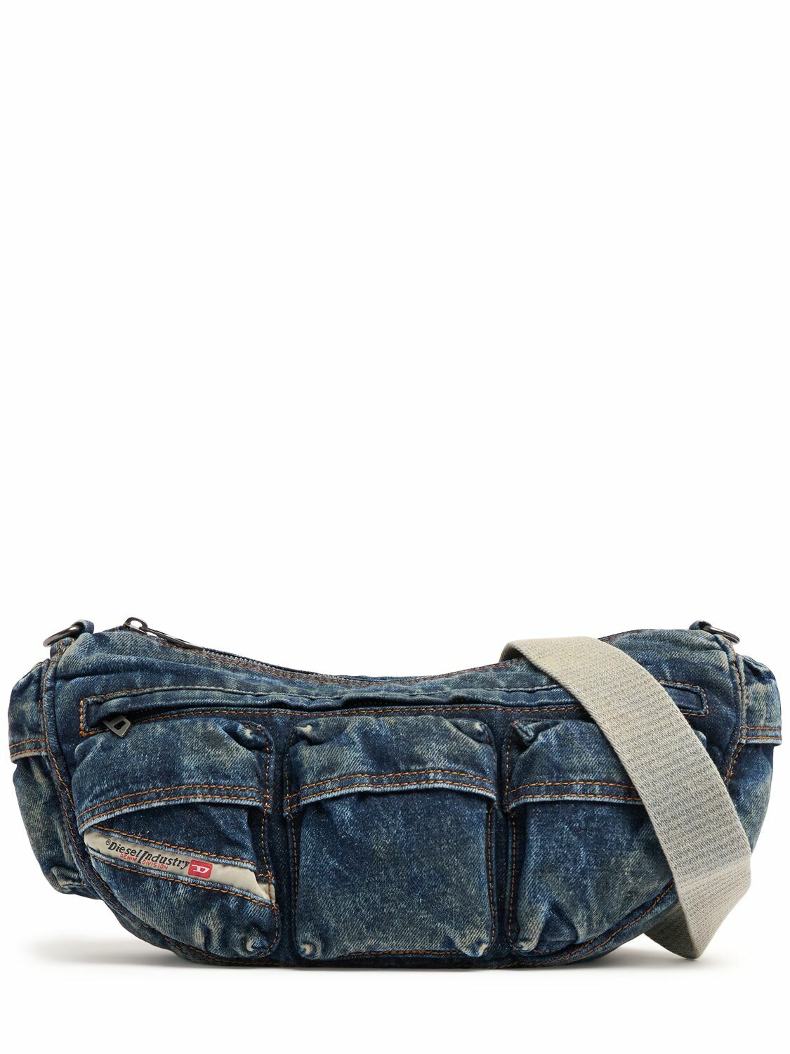 DIESEL Re-edition Travel 3000 Denim Bag Diesel DIESEL Re-edition Travel 3000 Denim Bag Diesel