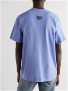 iggy - Printed Cotton-Jersey T-Shirt - Purple