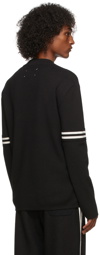 Maison Margiela Black Stripes Sweater