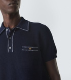 Versace Cotton polo sweater