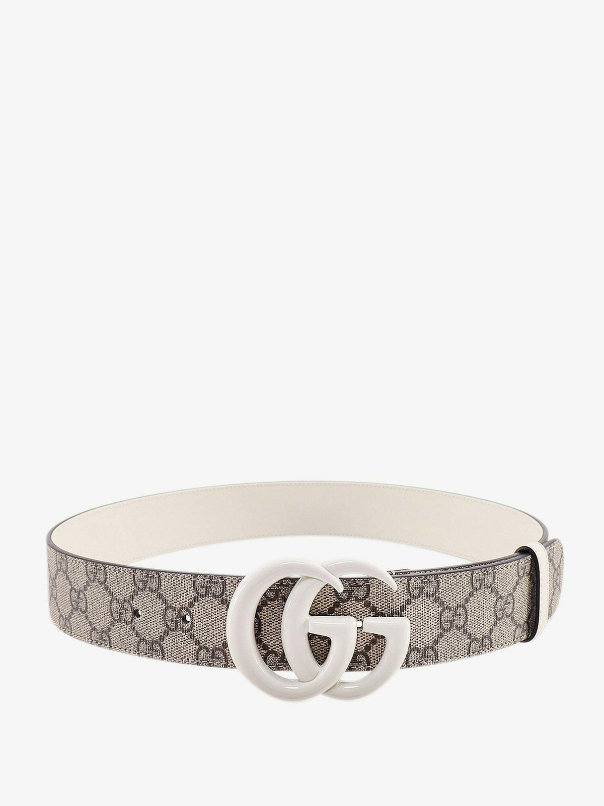 ベルト GUCCI Woman Belt Beige 409417KAAAM 9742 GG Marmont thin belt in beige and ebony GG canvas | GUCCI® US