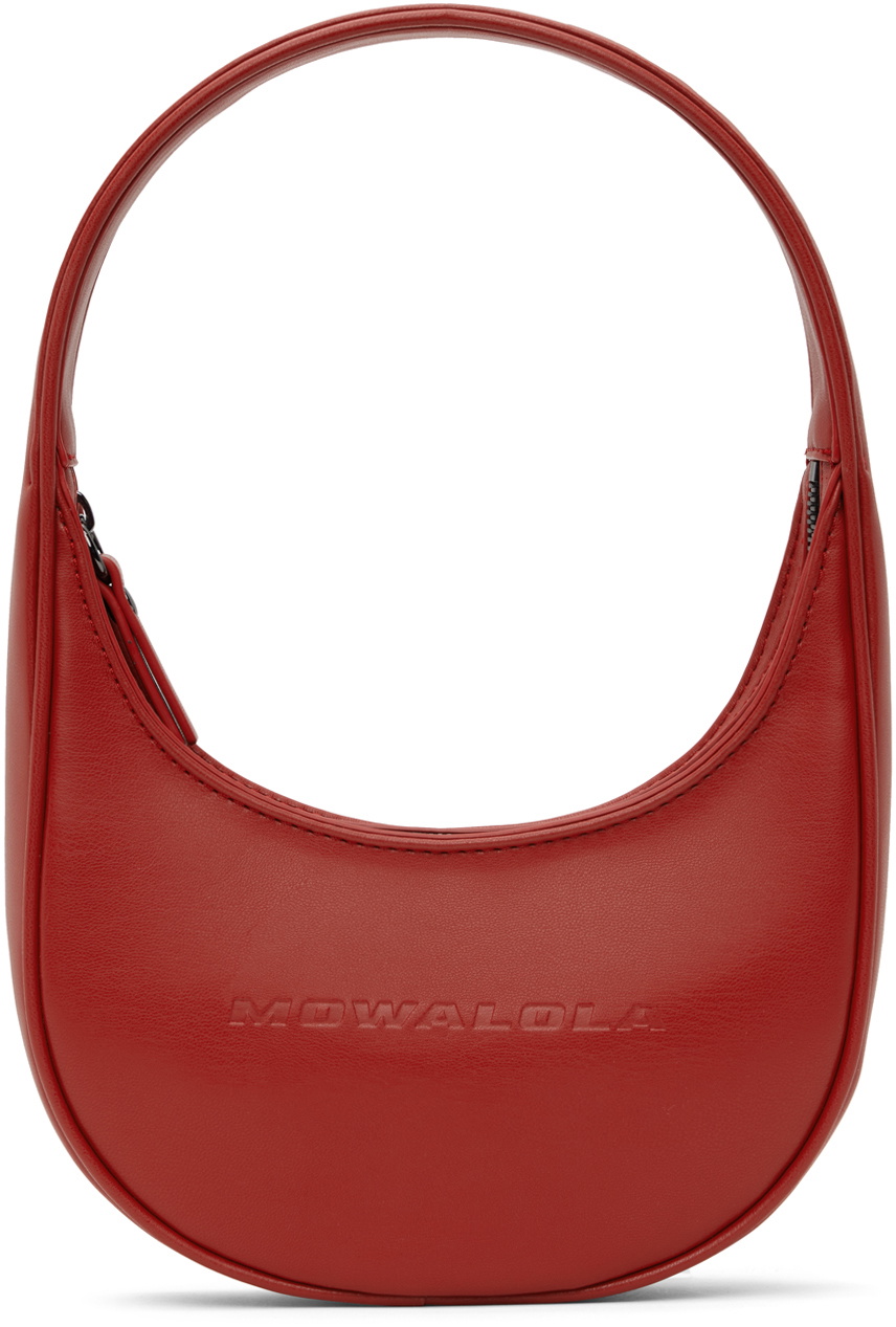 Mowalola Red Medium Bundle Bag