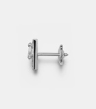 Repossi Serti Sur Vide 18kt white gold single earring with diamonds