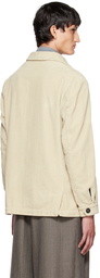 Massimo Alba Beige Field Jacket