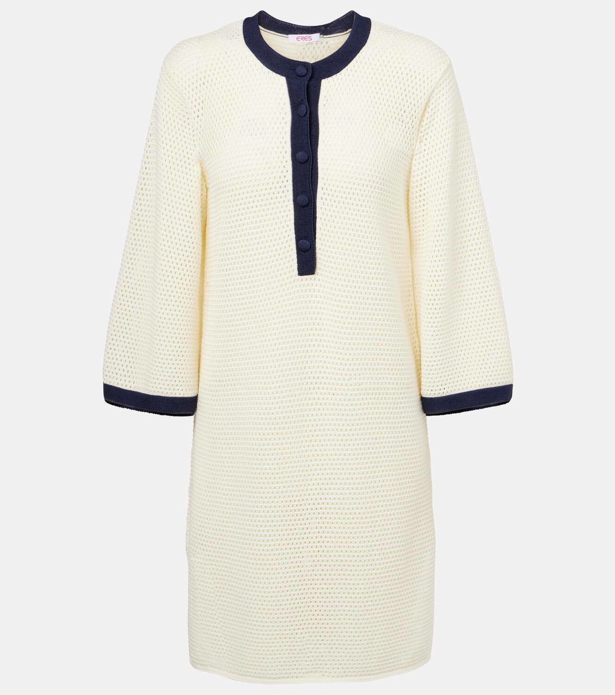 Eres Albatros knitted cotton-blend minidress