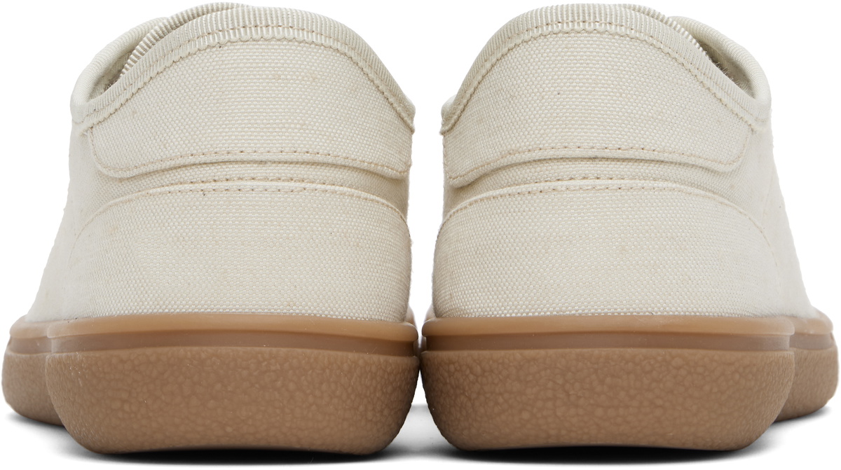 The Row Beige Canvas Sneakers
