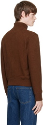 Entire Studios Brown Port Pullover Sweatshirt