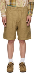Engineered Garments Khaki Fatigue Shorts