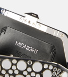 The Attico - Midnight studded leather clutch
