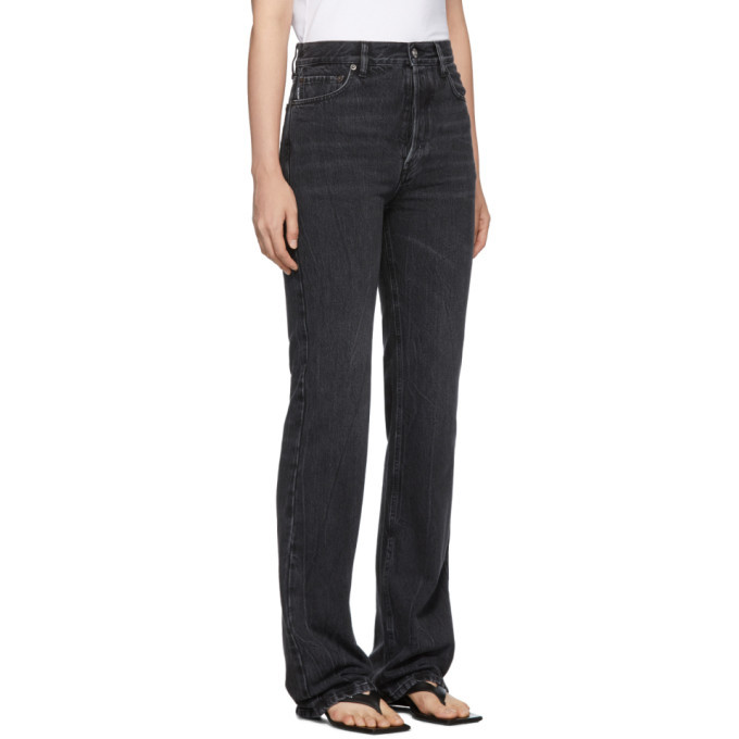 BALENCIAGA ブラック ストレートデニム ブラック の ウィメンズ City ストレートパンツ | Balenciaga JP