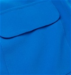 EQUIPMENT - The Original Camp-Collar Silk Shirt - Blue