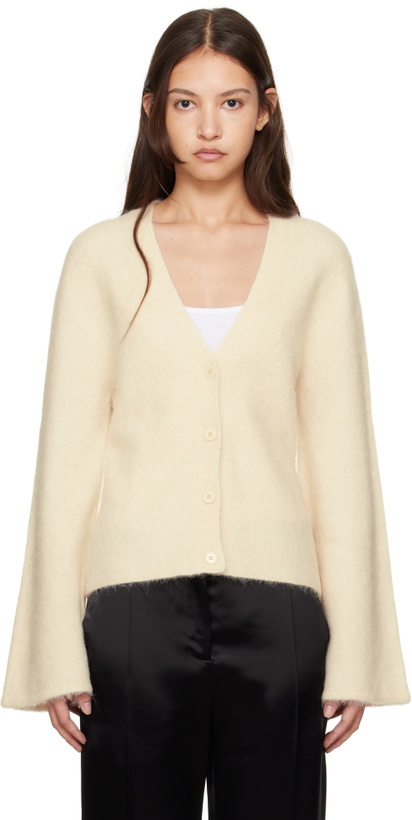 Photo: Filippa K Off-White Fluffy Cardigan