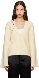 Filippa K Off-White Fluffy Cardigan