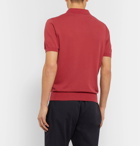 Etro - Slim-Fit Cotton Polo Shirt - Red