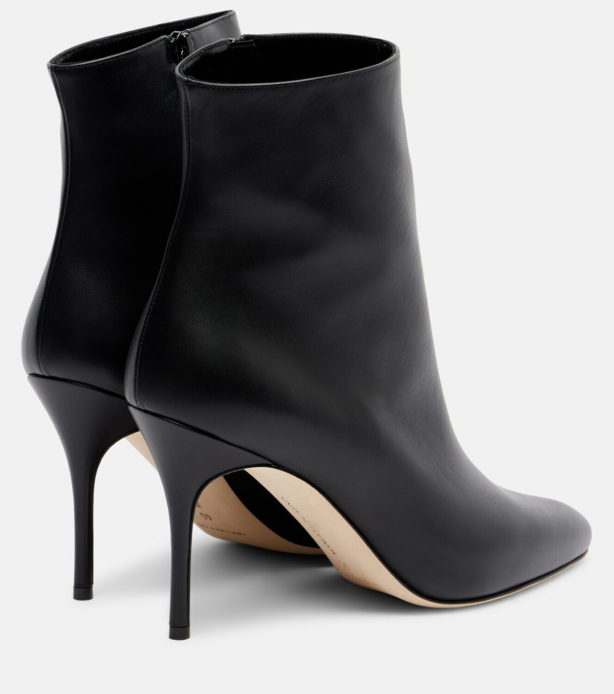 Manolo Blahnik Insopo leather ankle boots