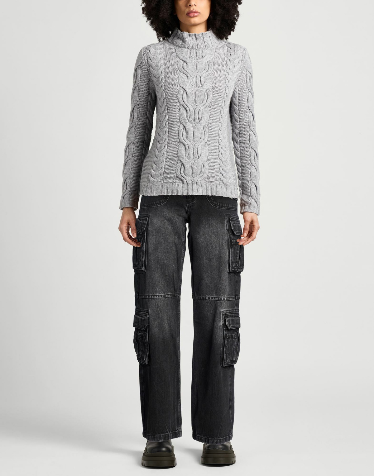 Misbhv Womens Jeans in Black