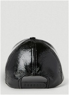 Courrèges - Vinyl Baseball Cap in Black